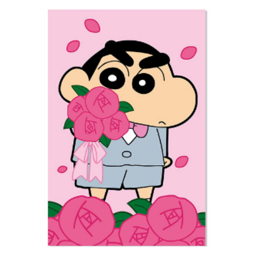 알파웨이 아이러브페인팅 DIY 미니이젤형 그림그리기 짱구는못말려 짱구의 고백