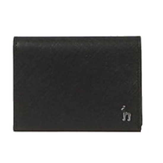 가죽 라인배색 카드지갑 HJHO3F603BK