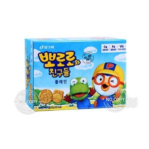 빙그레 뽀로로와 친구들 플레인 65g (7개)_이미지