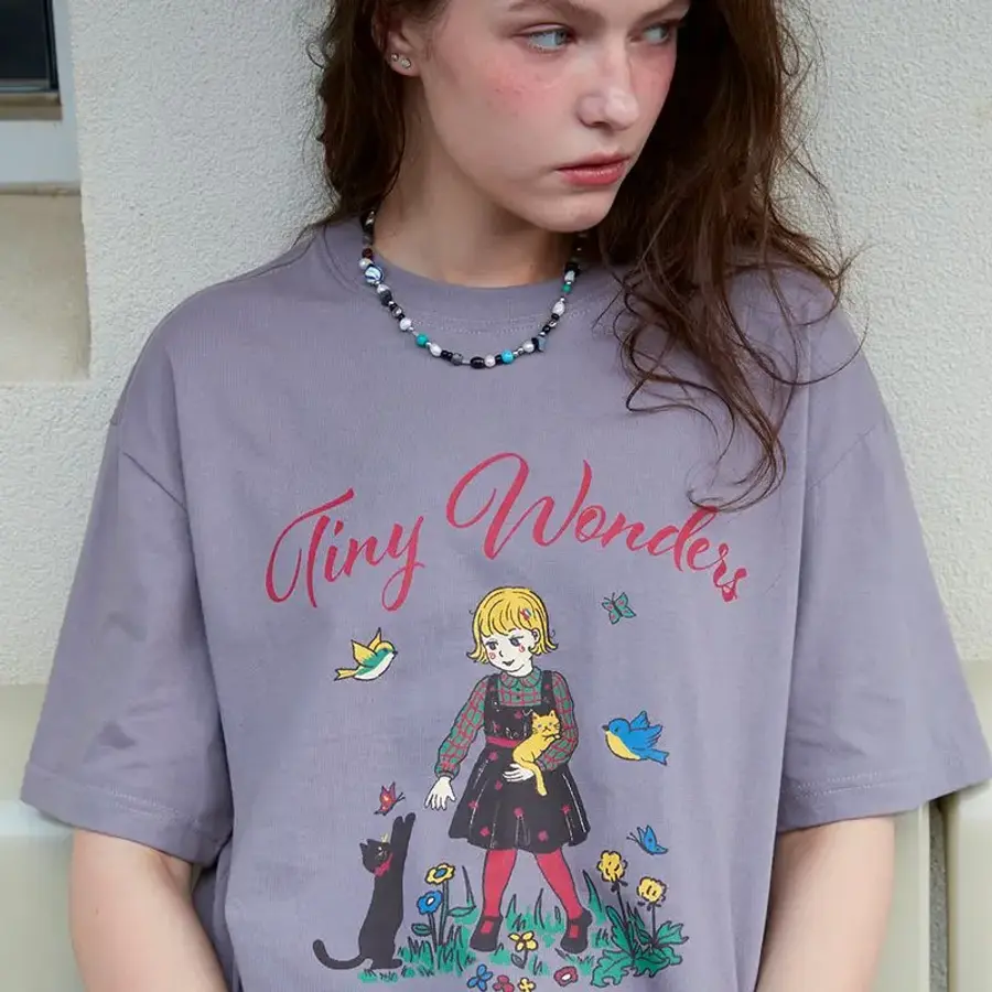 꼼파뇨 원더스 반팔티 그레이 3307968