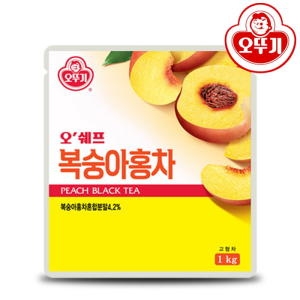 오뚜기 오뚜기 오쉐프 복숭아홍차 1kg 자판기용이미지입니다. 누르면 해당 게시물로 새창이동합니다.