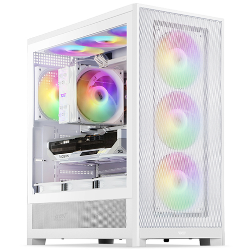 darkFlash DK900 Air MESH RGB 세븐팬 (화이트)_이미지