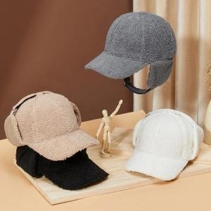 남녀공용 기모 안감 겉감 뽀글이 겨울 방한 챙 모자 S13275012