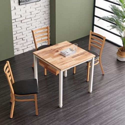 히트가구 A7243 LPM 스틸 수저통 식탁 750