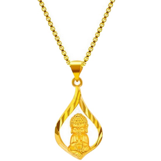 오로라 24K컬러 불교 부처님 목걸이 BUDD-2008