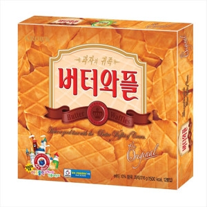 크라운제과 버터와플 316g (2개)