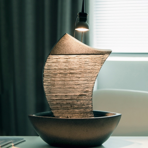 [불명] 실내분수대 천연가습 미니 분수대 인테리어 집들이 개업 선물