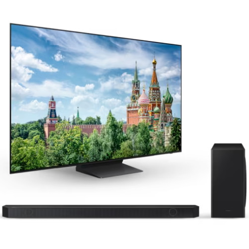 삼성전자 올레드 KQ65SD90AFXKR (스탠드+사운드바, HW-Q800D)