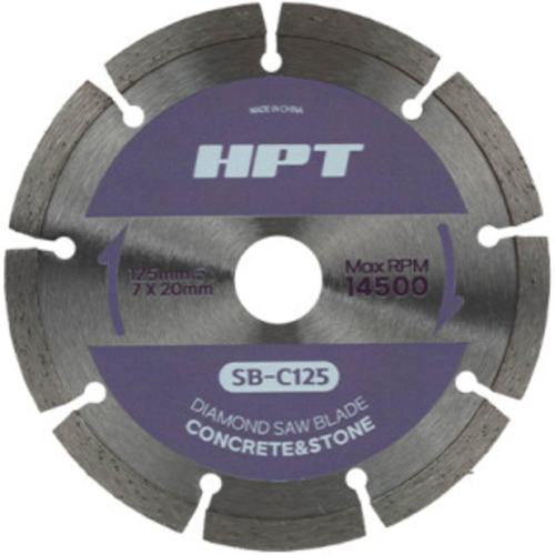 HPT  5인치 석재용 원형톱날 SB-C125