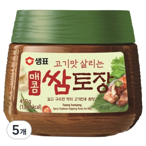 샘표 쌈토장 450g (5개)_이미지