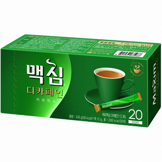 동서식품 맥심 디카페인 커피믹스 20T (2개)