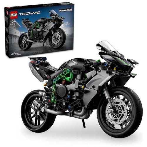 레고 Kawasaki Ninja H2R 모터사이클 (42170) (해외구매)_이미지