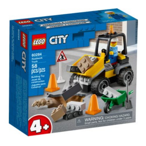 레고 시티 도로공사 트럭 (60284)