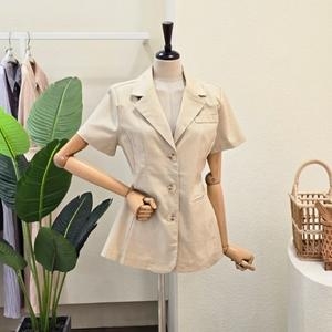 포커스 반팔 텐션 싱글 재킷 FM5E9JK5202_이미지