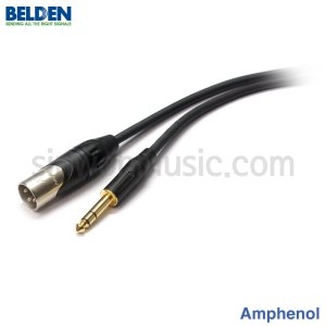 벨덴 XLR to 6.3 TRS 오디오케이블(YJ AX3M-ACPSGB) [3m]