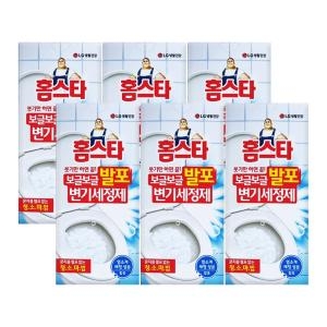홈스타 보글보글 발포 변기세정제 60g 3개입 (6개)_이미지