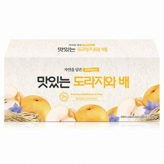 맛있는 도라지와 배 100ml 30포