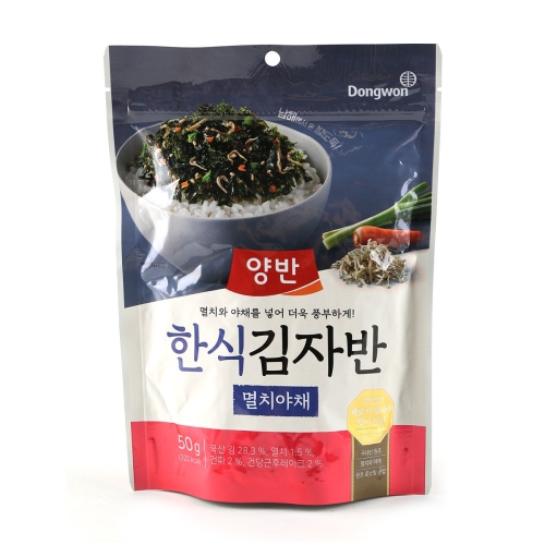 동원F&B 김자반 멸치야채 50g (9개)