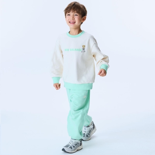 뉴발란스키즈 빅토리 일러스트 스웻셋업 (NK9YF1409U)