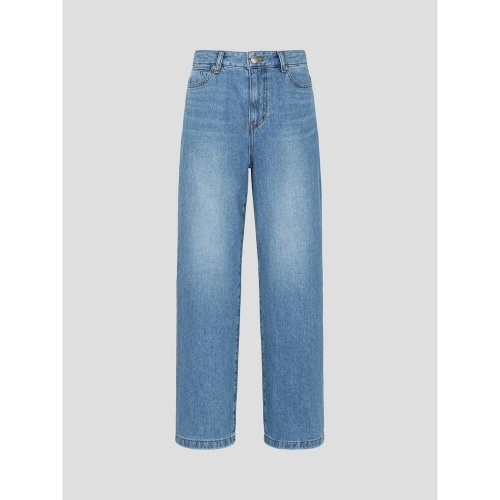  빈폴레이디스 여성 캣브러쉬 스트레이트 데님 팬츠 스카이블루 BF5321C06Q