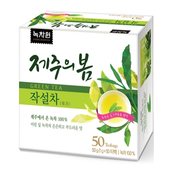 녹차원 제주의 봄 작설차 50T (12개)_이미지