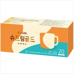 동서식품 맥심 슈프림골드 커피믹스 20개입 (1개)_이미지
