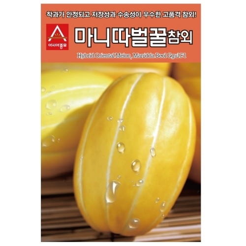 참외씨앗종자 마니따벌꿀 50립