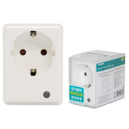 천하지엘씨 아이정 1구 16A 무선 전원 원격제어 RF 고용량 멀티탭