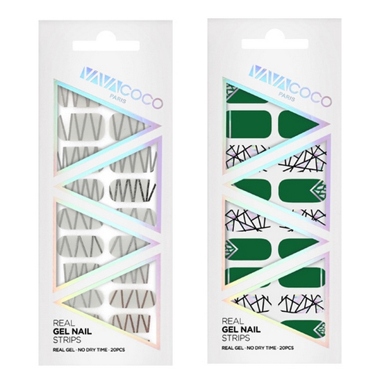 바바코코 리얼 젤 네일 스트립 믹스매치 (1개)_이미지