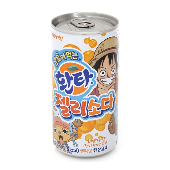 코카콜라음료 흔들어먹는 환타 젤리소다 오렌지 185ml (1개)_이미지