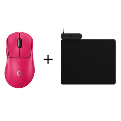 로지텍 G PRO X SUPERLIGHT 2 DEX + POWERPLAY 2 (핑크)_이미지
