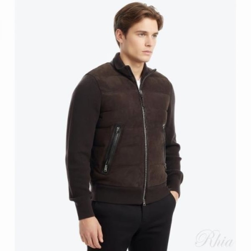 톰포드 스웨이드 프론트 짚 자켓 150670362_이미지