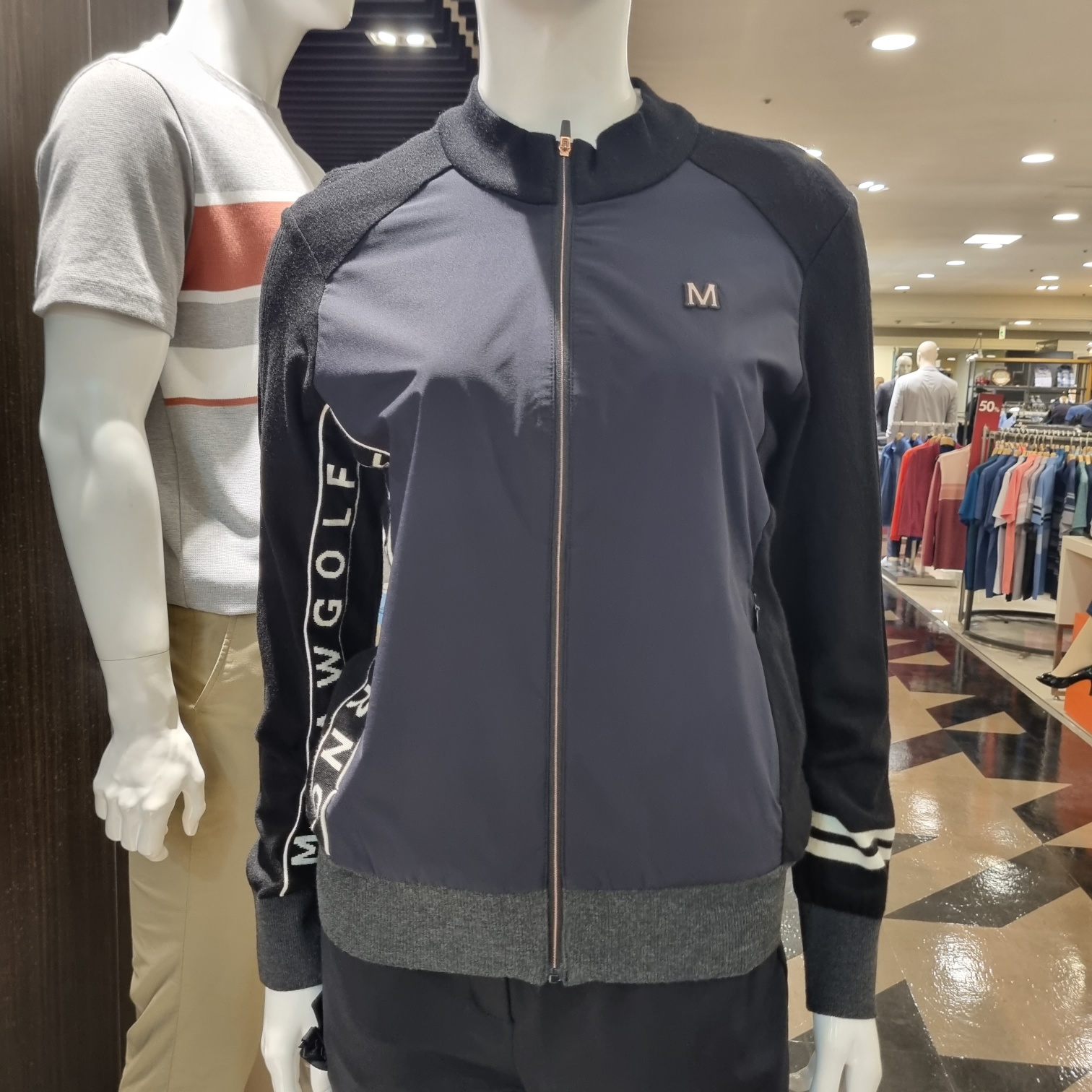 마코  몸판우븐패치 가디건 MMW3SG61