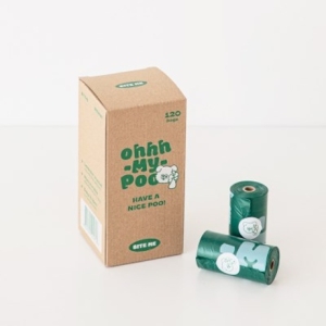  바잇미 오마이푸 배변봉투 120매 (15매 x 8롤) [1개]