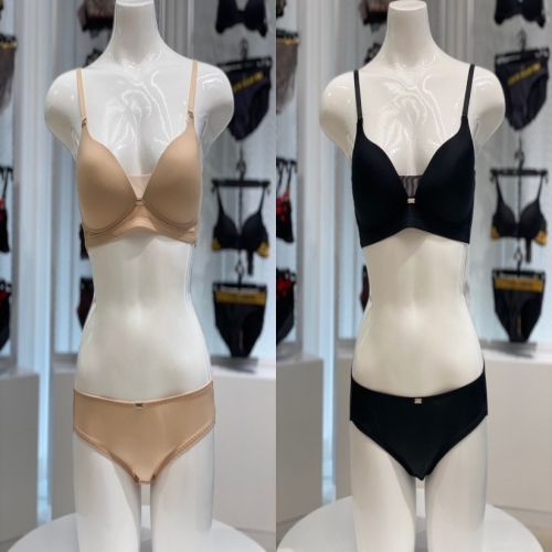 엘르이너웨어 EPB2996EPB2997 심플 베이직 노와이어브라팬티세트 2종_이미지