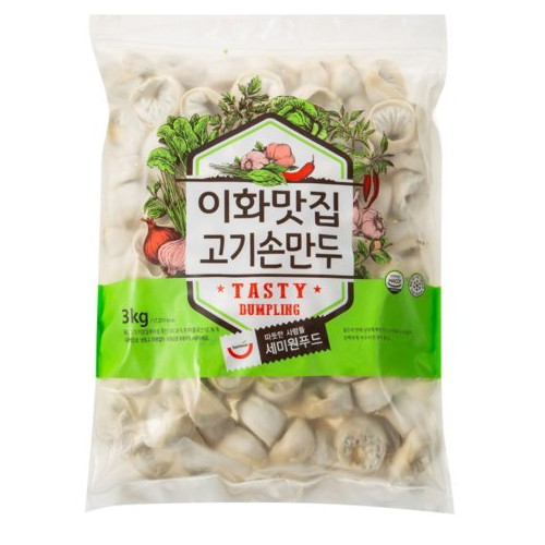 세미원푸드 이화맛집 고기 손만두 3kg이미지입니다. 누르면 해당 게시물로 새창이동합니다.