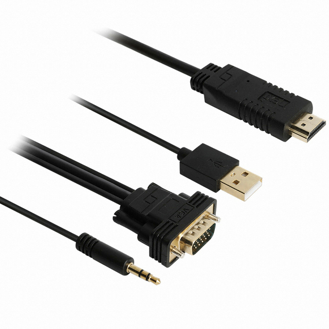 ������Ʈ��ũ VGA to HDMI ��ȯ ���̺�