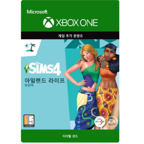 심즈 4 확장팩 XBOX ONE 아일랜드 라이프