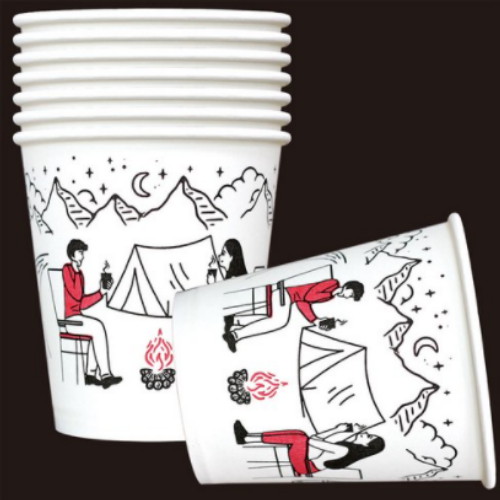페이퍼맥스 6.5온스 캠핑 종이컵