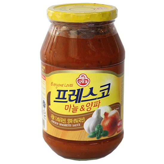 오뚜기 프레스코 스파게티소스 마늘&양파 685g (1개)