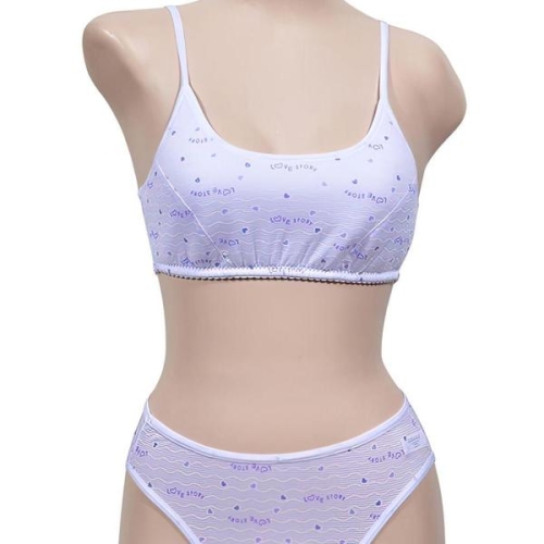 주니어 초등 1단계 스포츠 브라팬티세트 청소년 WD6C5DA