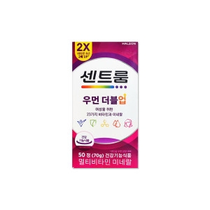 센트룸 우먼 더블업 멀티비타민 미네랄 50정 (1개)_이미지