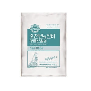 백설 명품천일염 오천년의신비 중간입자, 10kg_이미지