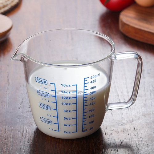 로하티 유리 계량컵 500ml