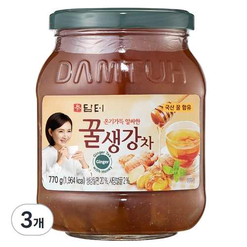 담터 꿀생강차 770g 1개입 3개_이미지