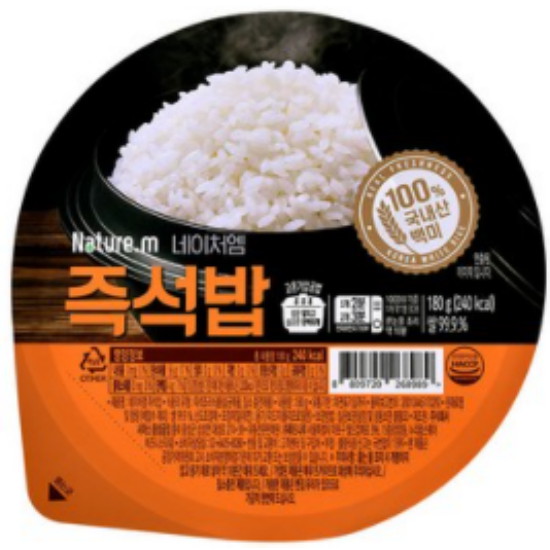 푸드나무 네이처엠 즉석밥 180g (6개)
