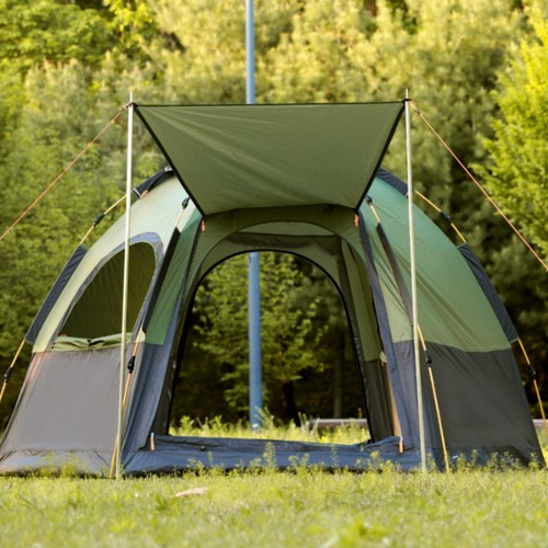 로티캠프 원터치 육각 텐트 2윈도우 (본체)_이미지