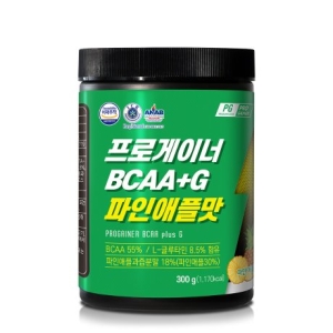 프로게이너 BCAAG 300g_파인애플 bcaa+글루타민 아미노산 보충제_이미지
