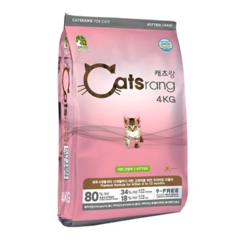 캐츠랑 키튼 4kg (3개)_이미지