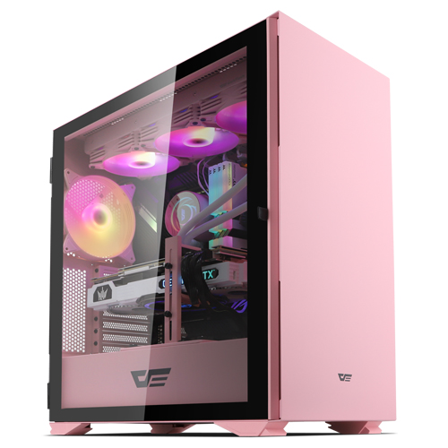 darkFlash DLX22 RGB 강화유리 (핑크)_이미지